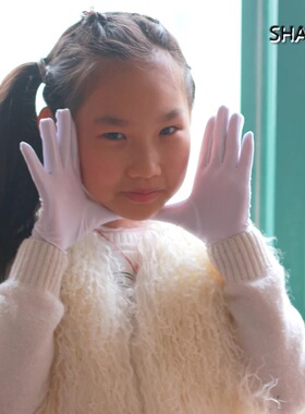 演出舞蹈小学生幼儿园礼仪白手套