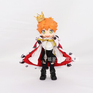 ob11娃衣国王斗篷套装12分bjd娃哥特衬衫GSC molly p9妖精体 阿已