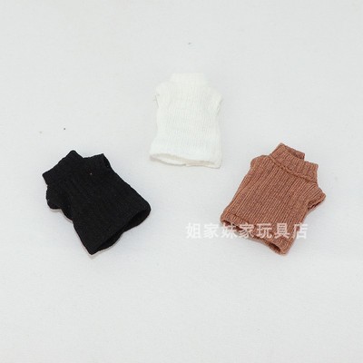 ob11娃衣GSC百搭高领毛衣背心