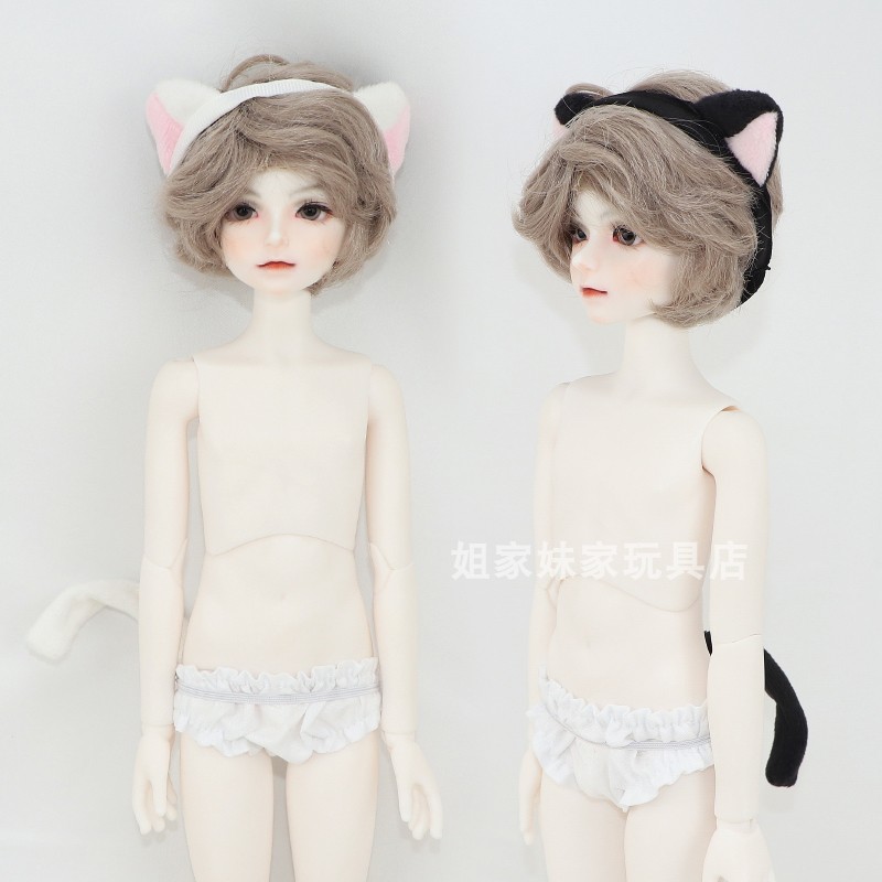 4分bjd四分娃衣适用猫耳朵