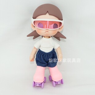 泡泡玛特Zsiga向往之处娃衣BJD1/8分20cm可动娃娃嘎子姐鞋子眼镜