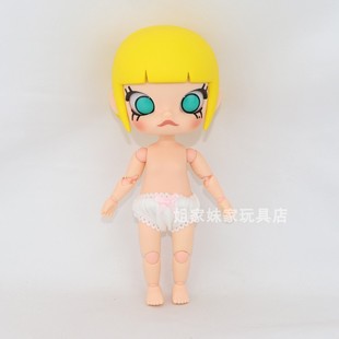 molly衣服躲猫猫8分可动人偶小熊面包娃衣服泡泡玛特茉莉搪胶服装