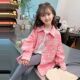 格子衬衫 春装 外套春秋款 衬衣儿童薄款 小女孩上衣 春季 女童2026新款