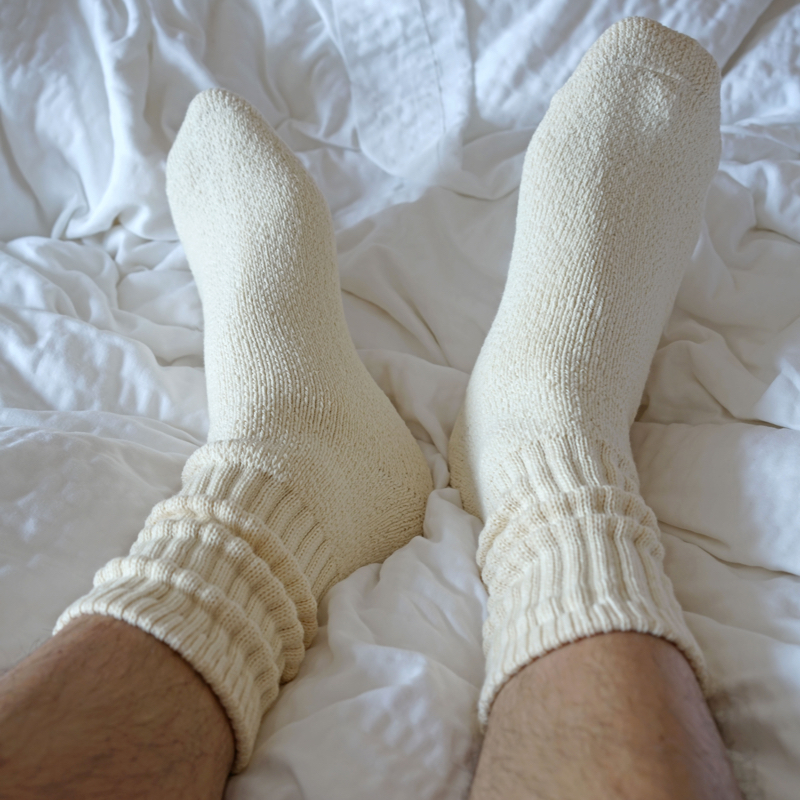 Weekan保暖男女棉全毛巾中筒长袜