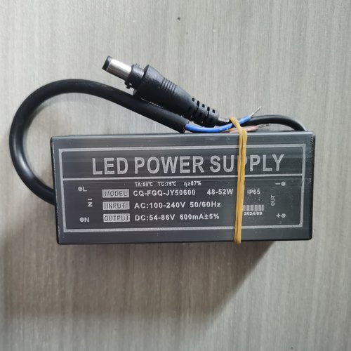 LED驱动电源48W-58W48-52洁净LED平板灯控制器DC54-86V 600mA