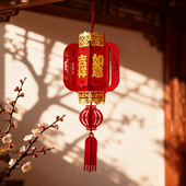 2026新年店铺装 饰中国风红色灯笼挂饰饭店春节过年氛围布置挂件