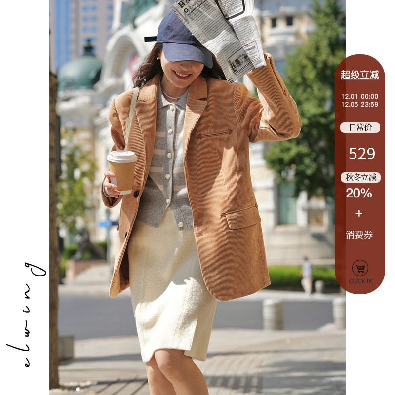 外套灯芯绒外套灯芯绒复古