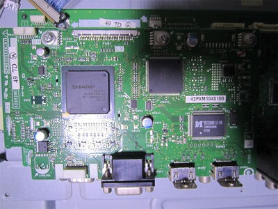 夏普LCD-42PX5拆机主板AV板 QPWBND893WJNB