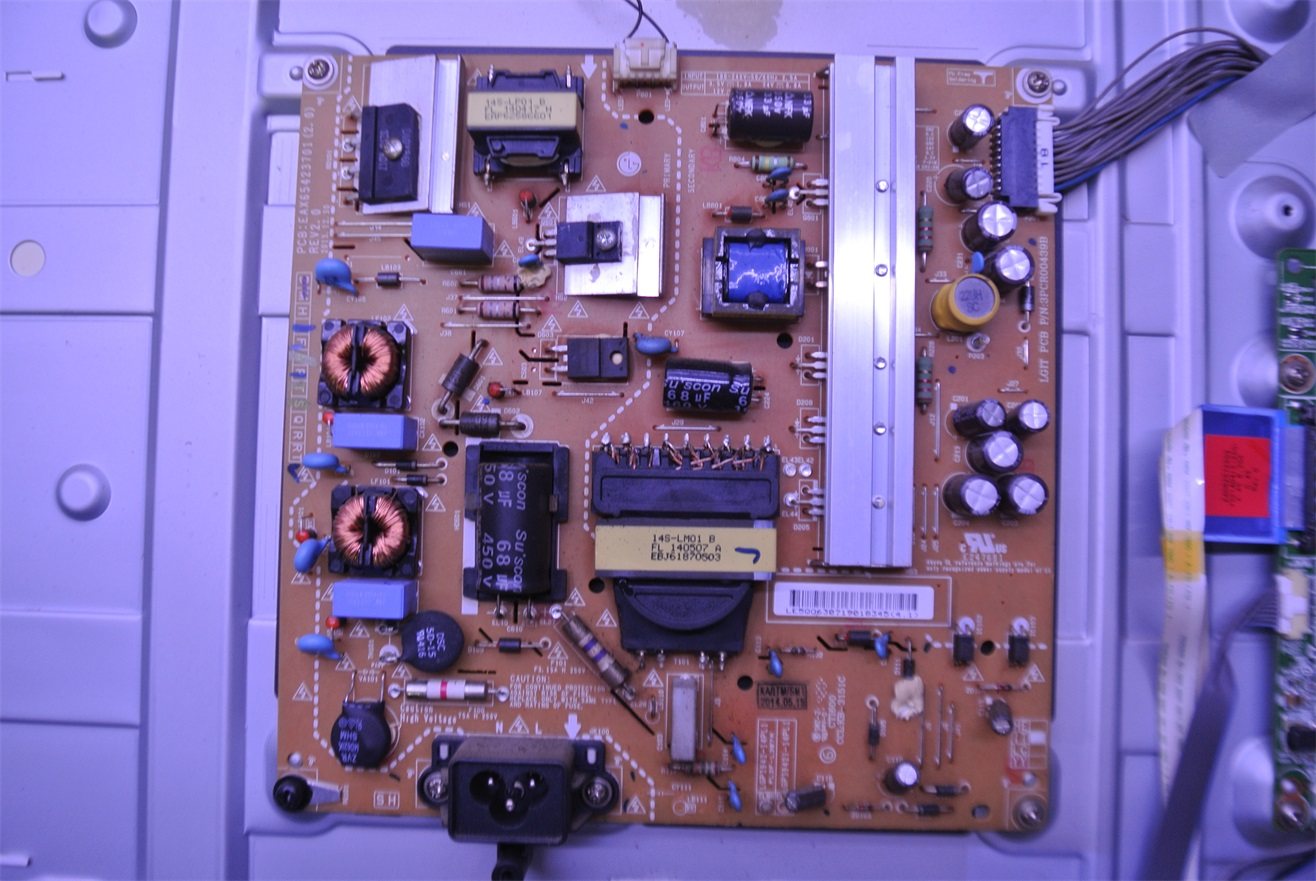 LG 42LB5520-CA 拆机电源板 EAX65423701(2.0)LGP3942-14PL1