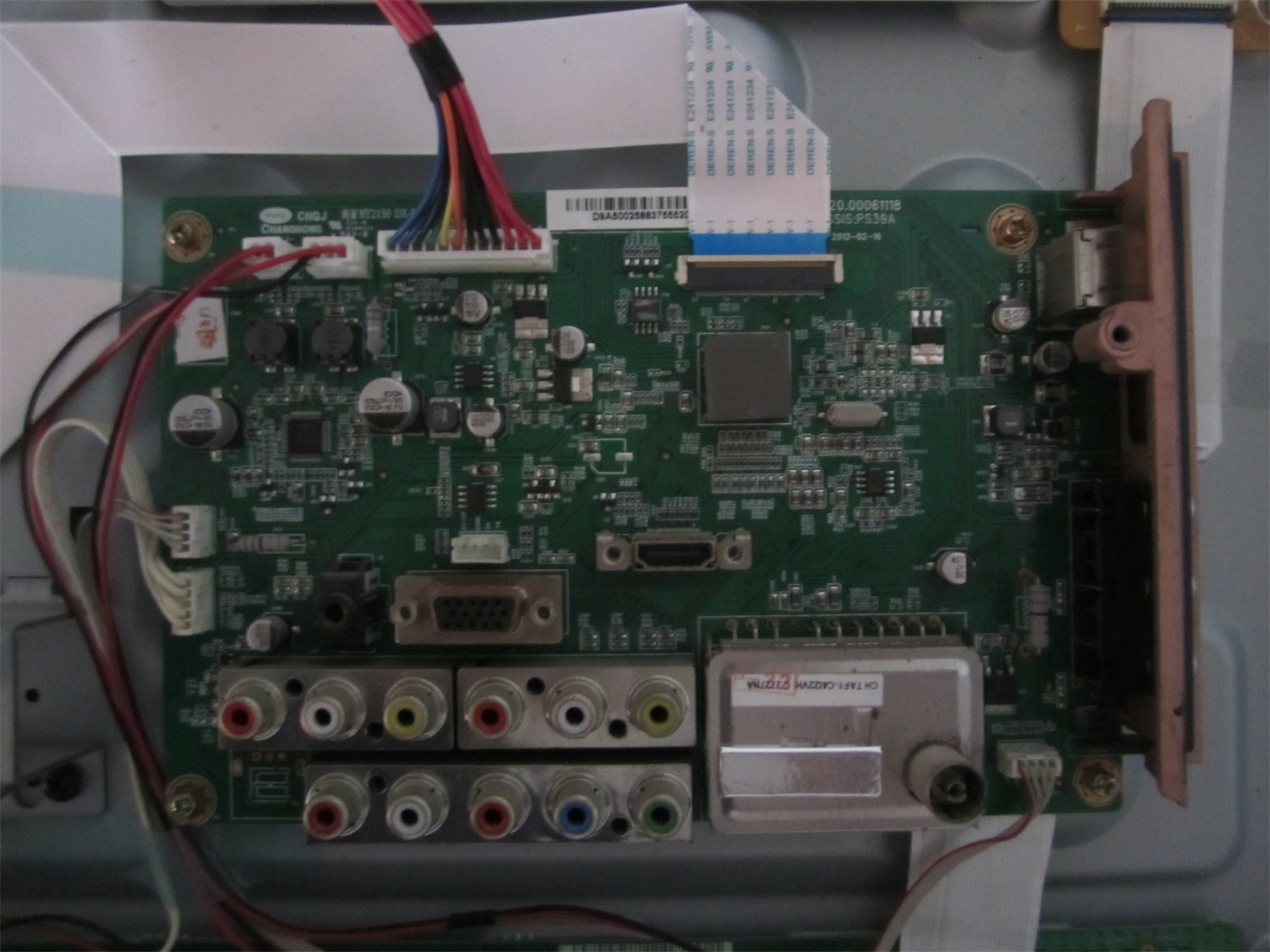 长虹3D42A3700iD拆机主板JUC7.820.00061118 屏S43AX-YD01