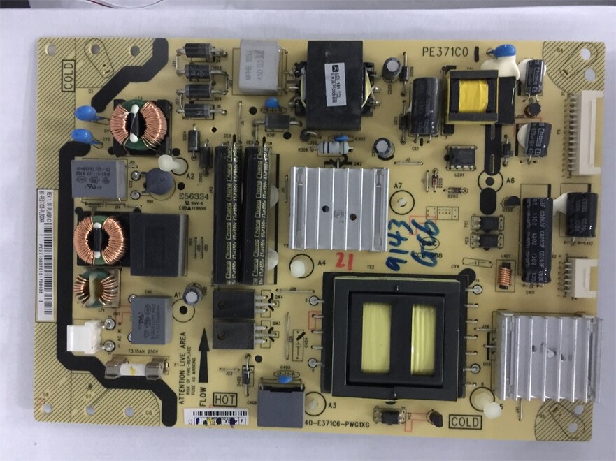 TCL L39E50090J-3D拆机电源板 40-E371C6-PWG1XG 绝非代用
