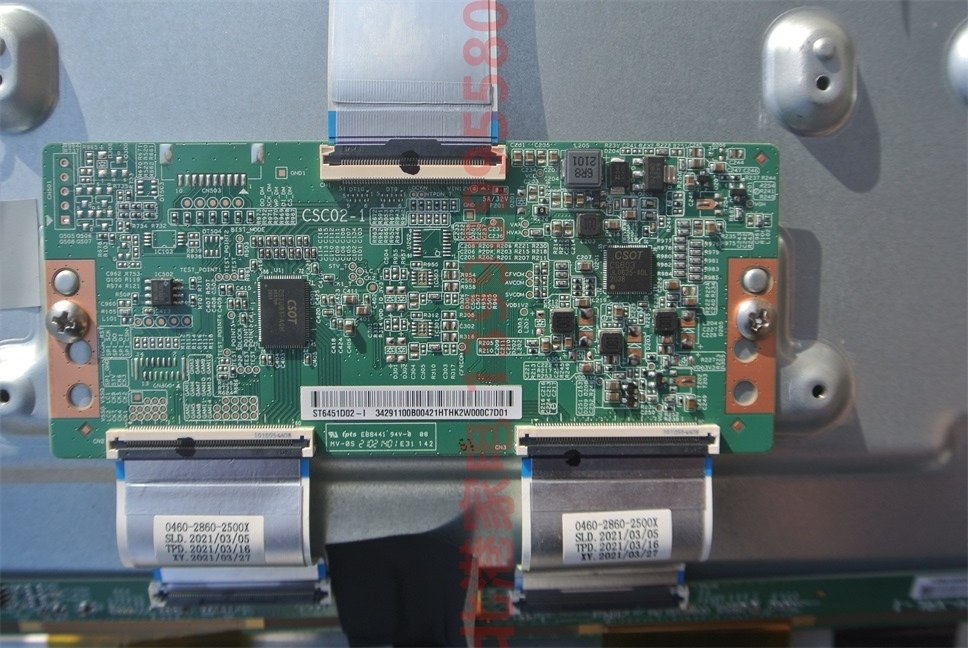 红米 TCL 75V6 L65M5-RK 逻辑板 CSC02-1 ST6451D02-1 ST7461D01A