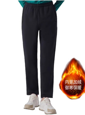 户外软壳裤女秋冬季加绒加厚