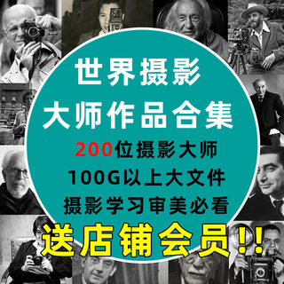 精选世界摄影大师艺术作品集摄影素材合集参考构图审美学习电子版