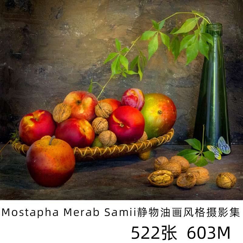 mostapha merab samii 静物油画风摄影 静物摄影图片素材