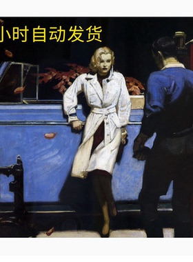 C218【美国】米德·谢弗(Mead Schaeffer)绘画、版画、插图图库