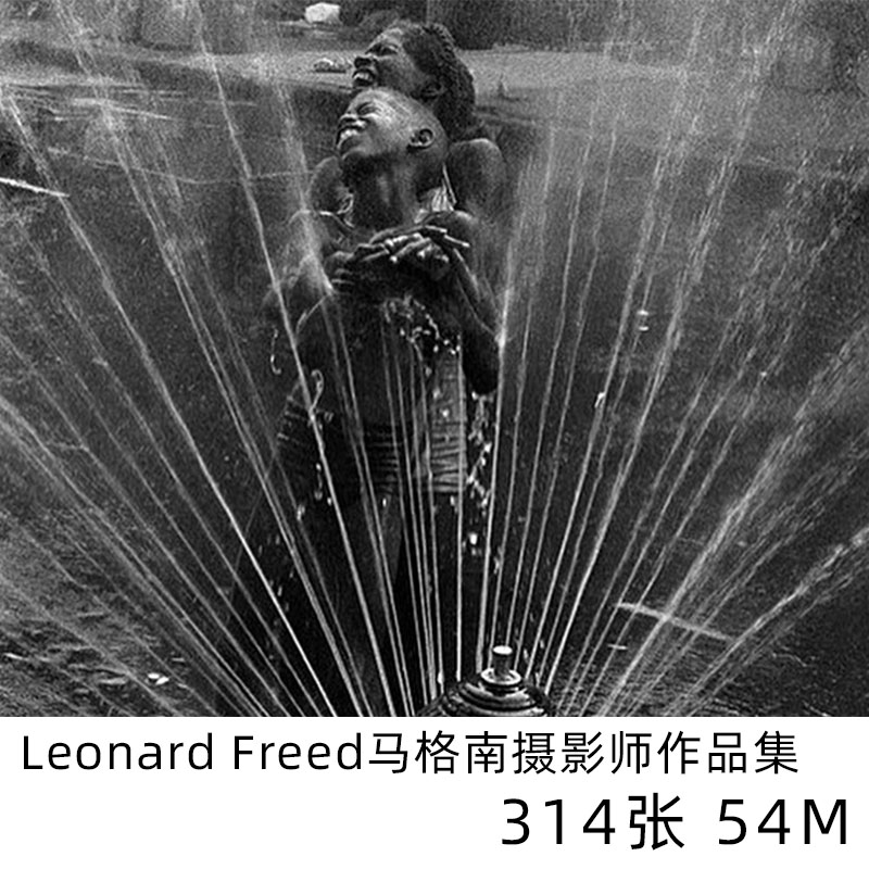 Leonard Freed马格南摄纪实摄影师街头摄影集参考学习素材电子版