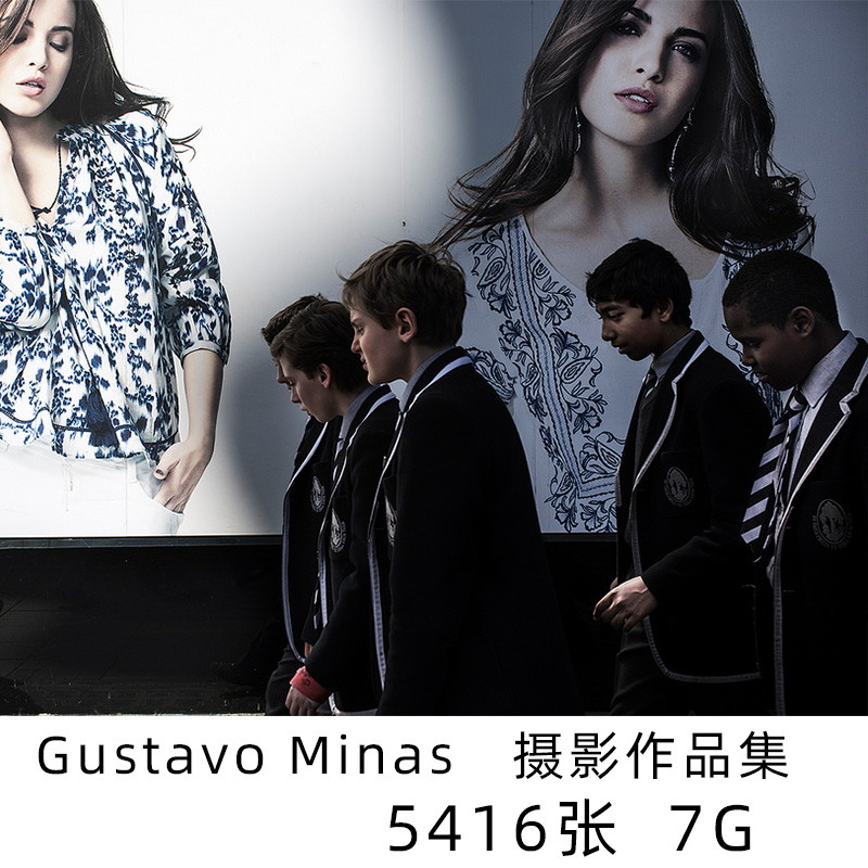 Gustavo Minas巴西摄影师光影色彩人文街头摄影作品集参考素材