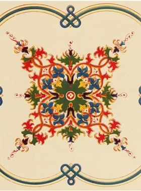 莫塞斯 （Moises, Fr）19世纪装饰纹样图案设计范例网传图库