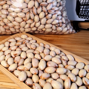 逸爽酸奶巴旦木仁250g巧克力球豆巴达木夹心杏仁姆坚果杏扁桃天津