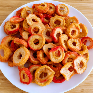 沙果干内蒙特产兴安盟即食水果干散装小孩沙果圈小零食海棠果零妇