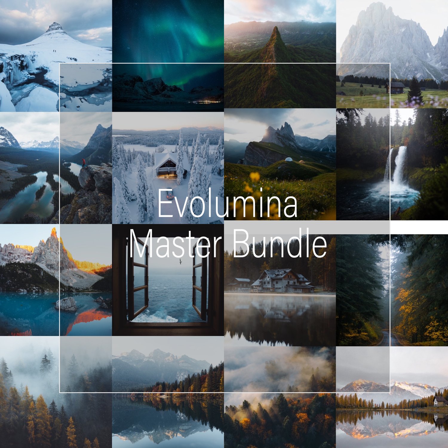 风光LR预设Evolumina风景摄影修饰LR预设滤镜 Evolumina Presets