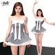 洋气时尚 龙怼怼推荐 甜妹连衣裙辣妹风短裙套装 法式 格雷系千金