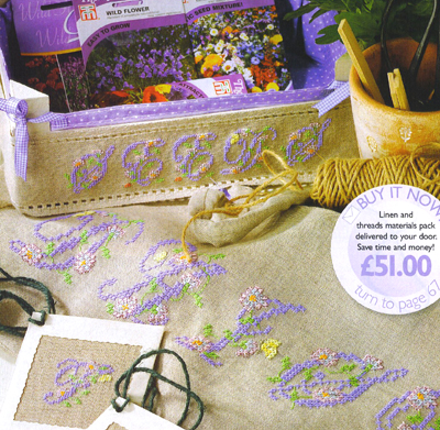 精准印花套件白色绣布小小鱼DMC十字绣线 Col170-1字母图