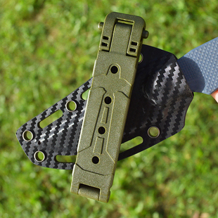 DIY多功能夹子K鞘夹子户外刀具刀鞘工具套腰夹战术背夹子母螺丝