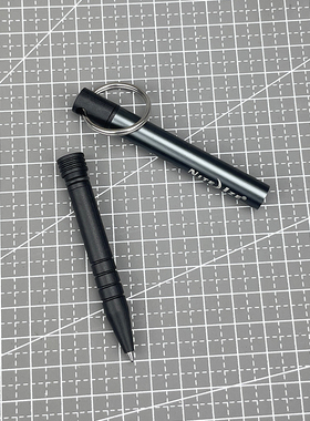 美国奈爱NiteIze Inka商务钥匙扣笔EDC航天铝笔户外书写防水笔芯