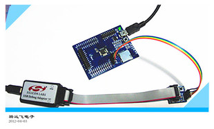 c8051f340系统板+仿真器   usb开发 屏TFT驱动 sd读卡