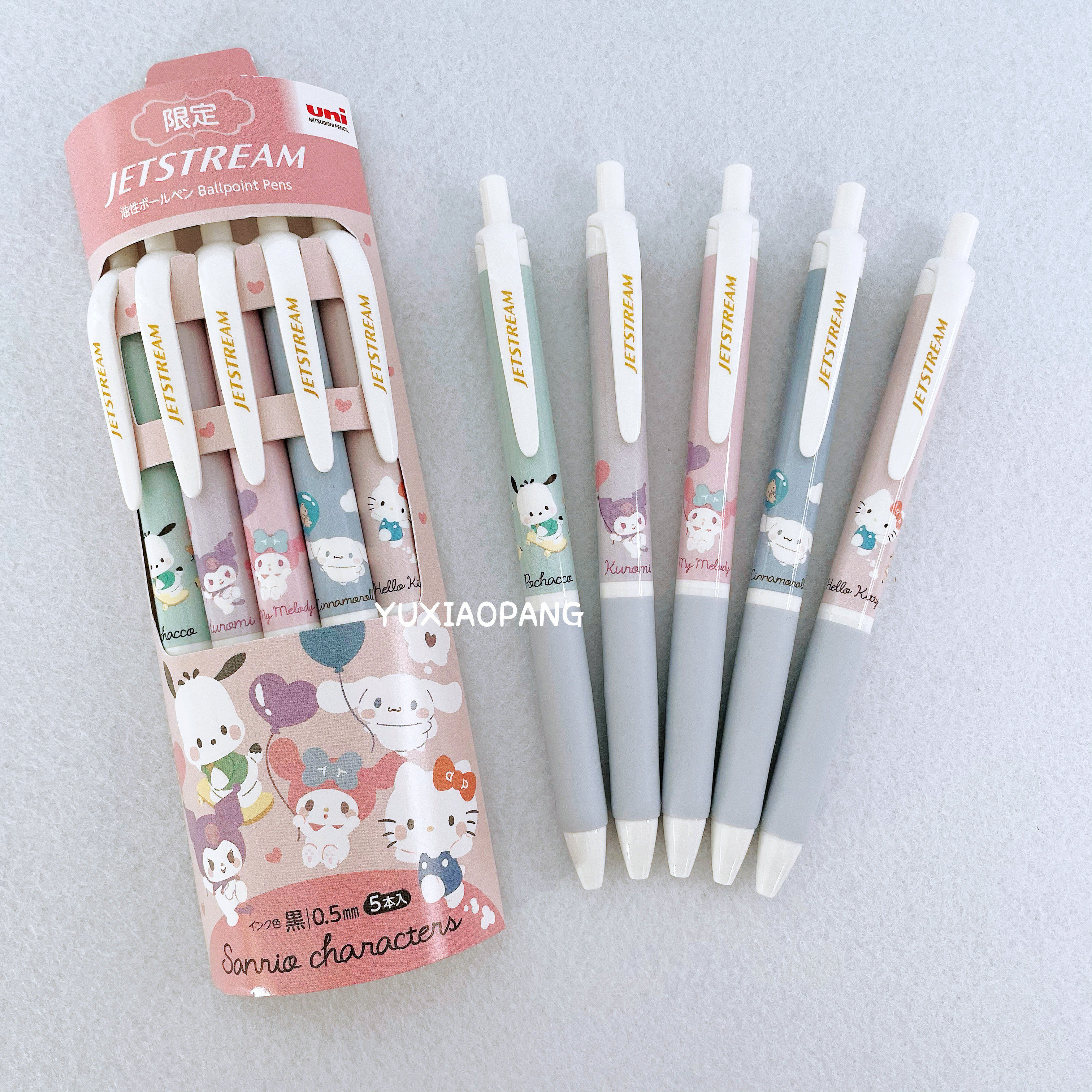 三丽鸥人物jetstream圆珠笔