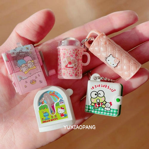 三丽鸥角色怀旧物品挂件扭蛋