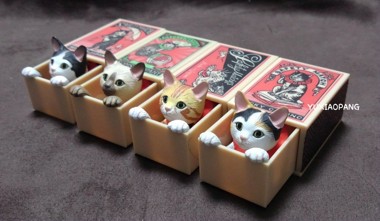 奇谭俱乐部躲在火柴盒呆萌扭蛋