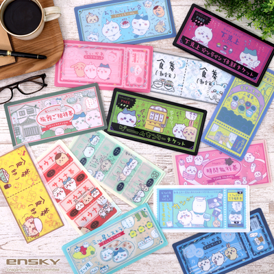 自嘲熊chiikawa两页式票据夹盲袋