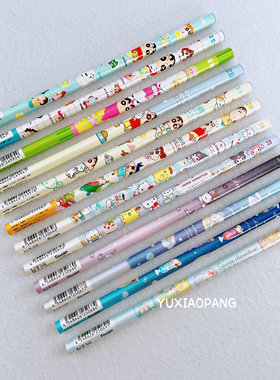 蜡笔小新三丽鸥限定 日本制 ts-fa限量款木铅笔圆杆2B黑色芯