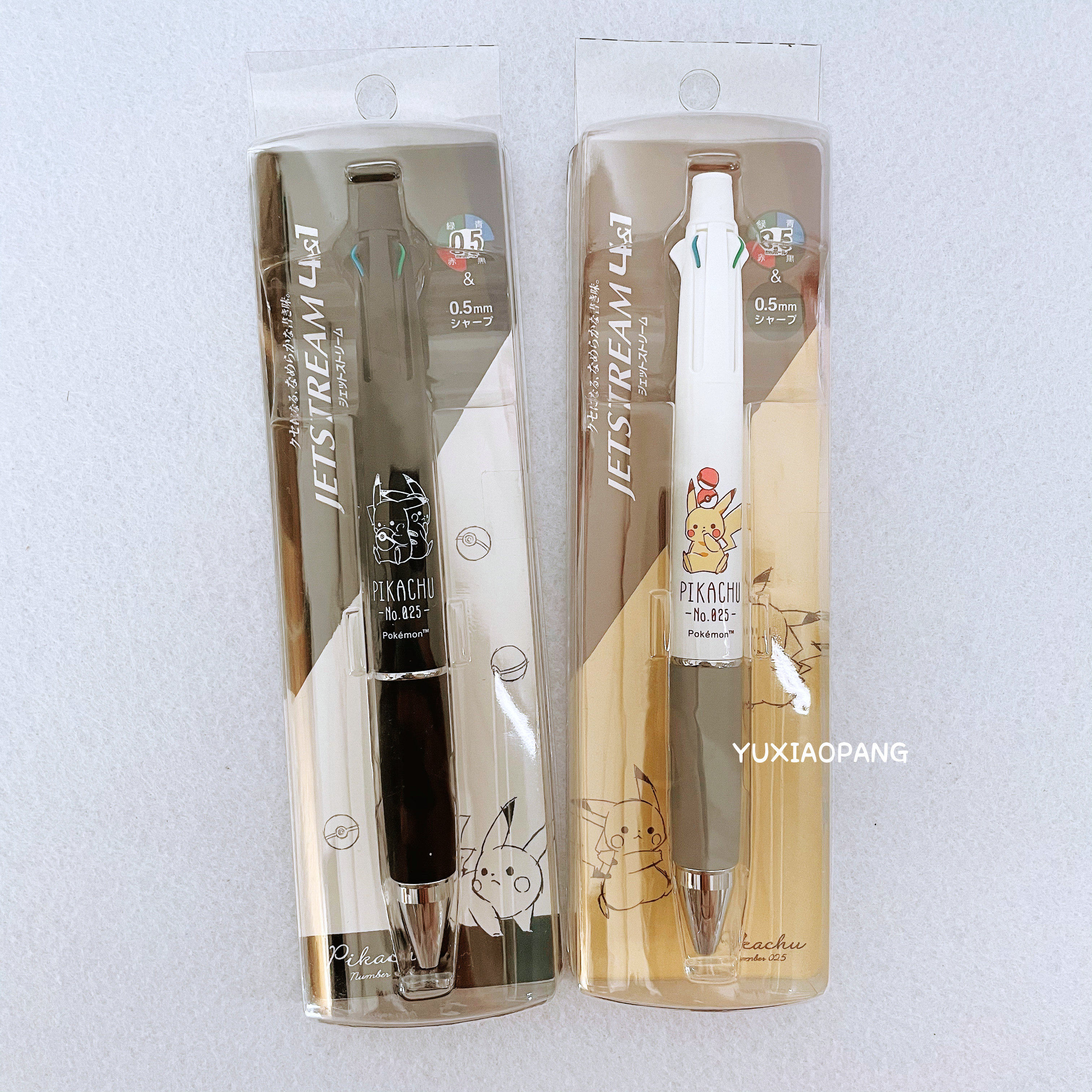 皮卡丘限定 日本制 kamio限量款jetstream4+1多功