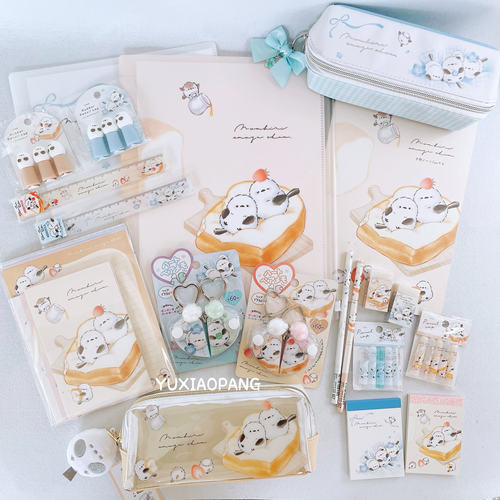 肥啾草莓吐司蝴蝶结文件夹便签