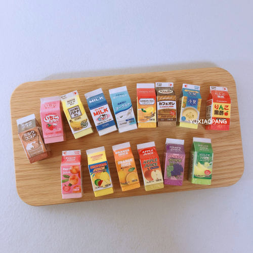 干了这盒奶日本限定款香味橡皮