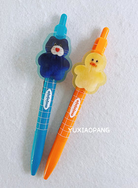 尾崎步美mojojojo玩偶系列限定 日本 太阳星限量款大笔夹圆珠笔