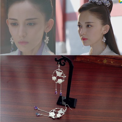 那扎同款择天记徐有容925耳饰