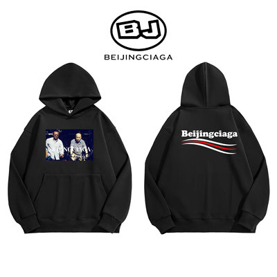国潮BEIJINGCIAGA帽衫卫衣