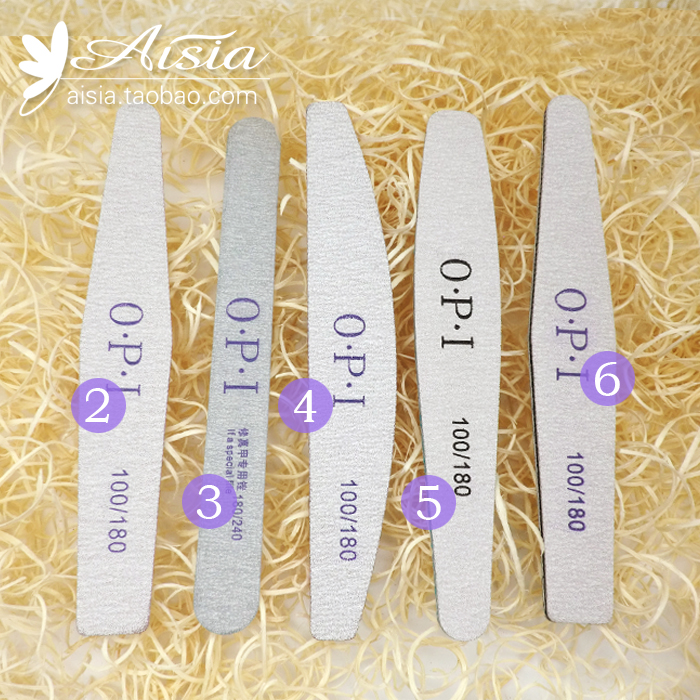 美甲指甲搓条 薄款木质双面打磨修甲挫 指甲锉打磨工具