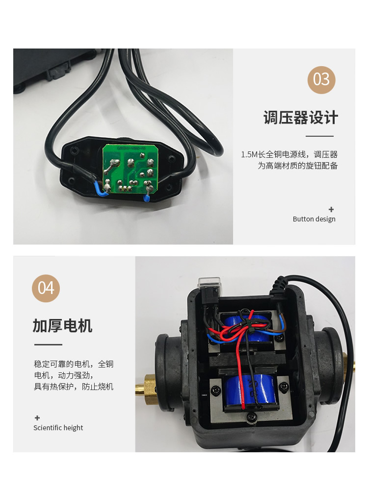 焱隆天然气增压泵加压泵家用商用燃气灶热水器加压器增压器耐用款