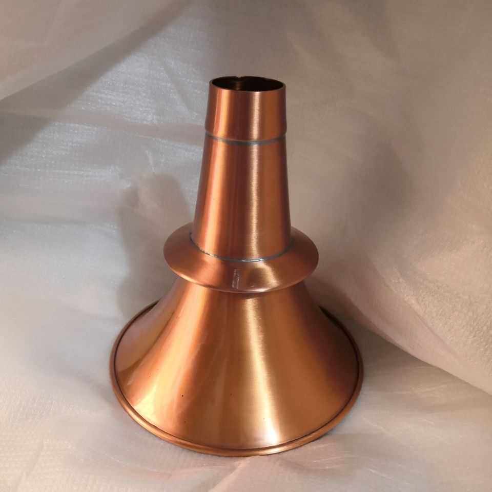 紫铜碗口民间唢呐碗纯铜碗紫铜磷铜红铜唢呐碗地方唢呐碗口加厚碗