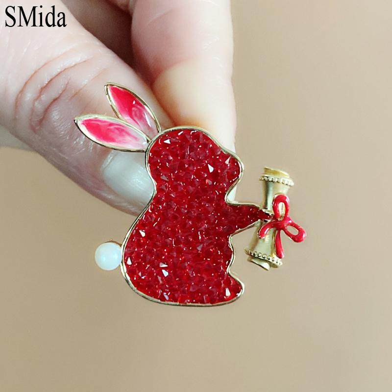 金榜题名红色状元小兔胸针女款高档精致时尚毛衣西装胸花别针礼物,饰品/流行首饰/时尚饰品新,胸针,淘宝优惠券,粉丝福利购,淘宝优惠卷