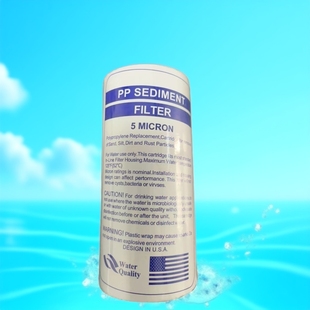 激光冷水机过滤芯5寸PP棉净水器演示机SEDIMENT 5MICRON FILTER