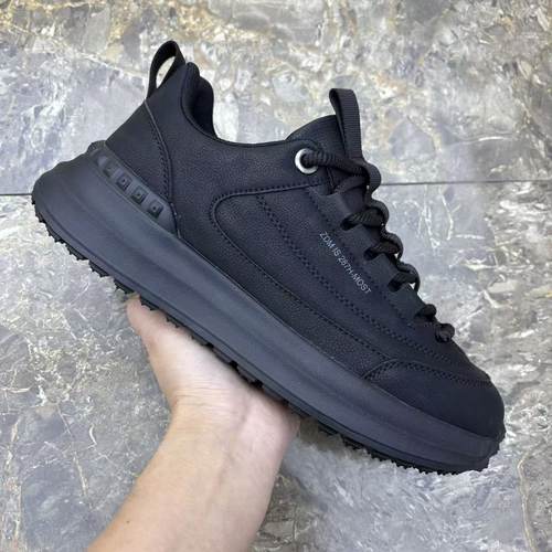 百搭黑色皮面男鞋四季款轻便舒适运动鞋加绒保暖厚底防滑休闲棉鞋