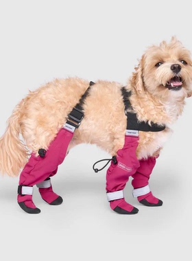 加拿大代购直邮Canada pooch cp狗防掉靴吊带靴防水保暖靴户外靴