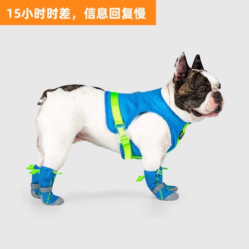 宠物狗防抓咬耐磨透气防滑鞋
